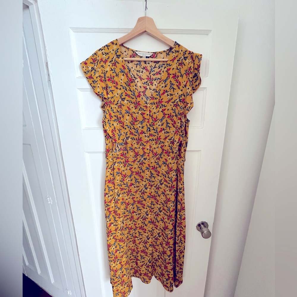 NWOT Summer floral midi dress